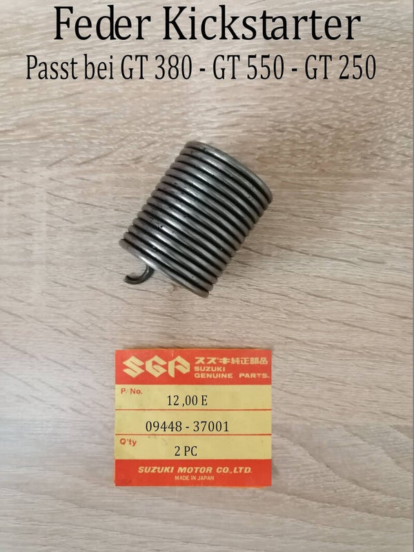 Suzuki GT 550 Kicksterterfeder gebraucht.