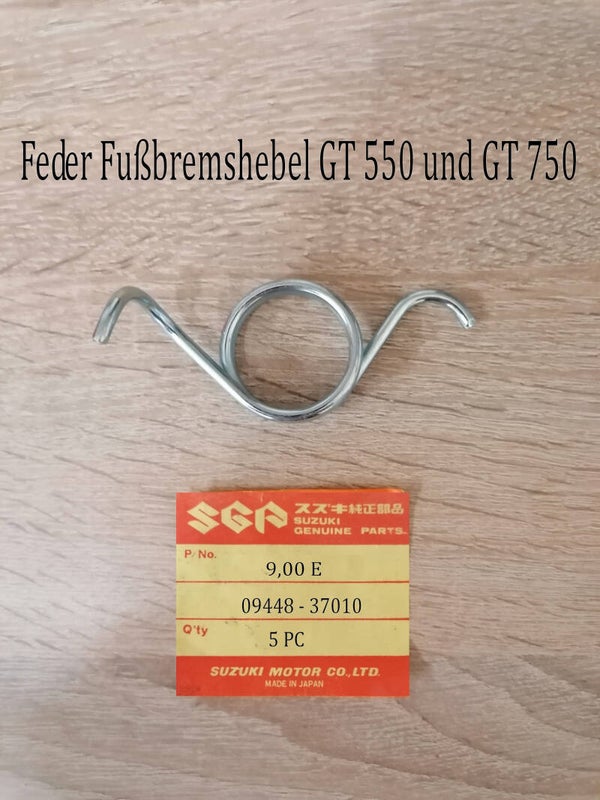 Suzuki GT 550 Feder Fußbremshebel