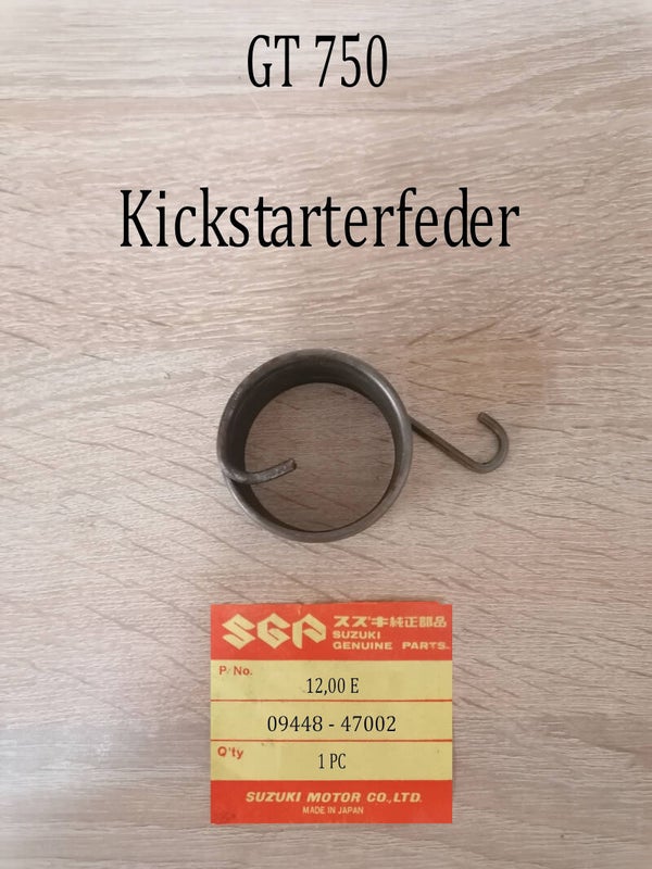 Suzuki GT 750 Kickstarterfeder gebraucht.