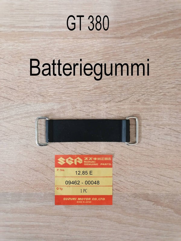 Suzuki GT 380 Batteriegummi neu.