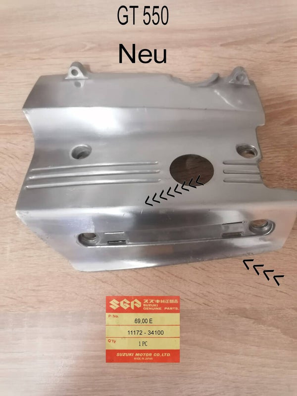 Suzuki GT 550 Ram Air Hutze links neu.