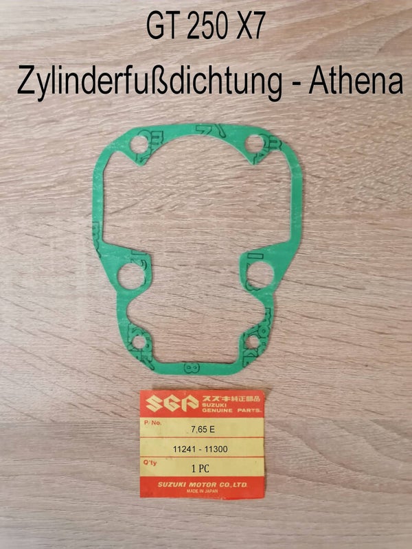 Suzuki GT 250 X7 Zylinderfußdichtung - Athena
