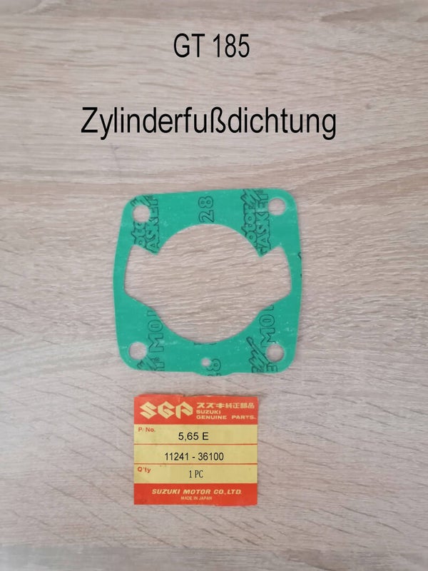 Suzuki GT 185 Zylinderfußdichtung
