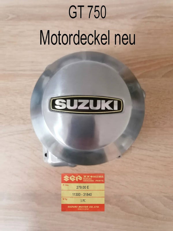 Suzuki GT 750 Motordeckel neu Differenzbesteuert Nr.33