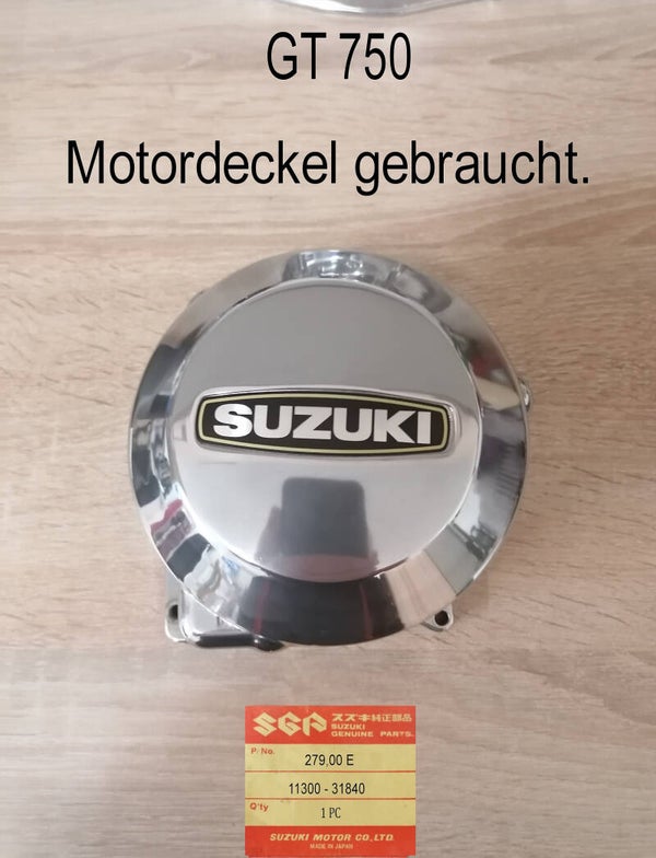 Suzuki GT 750 Motordeckel gebraucht.