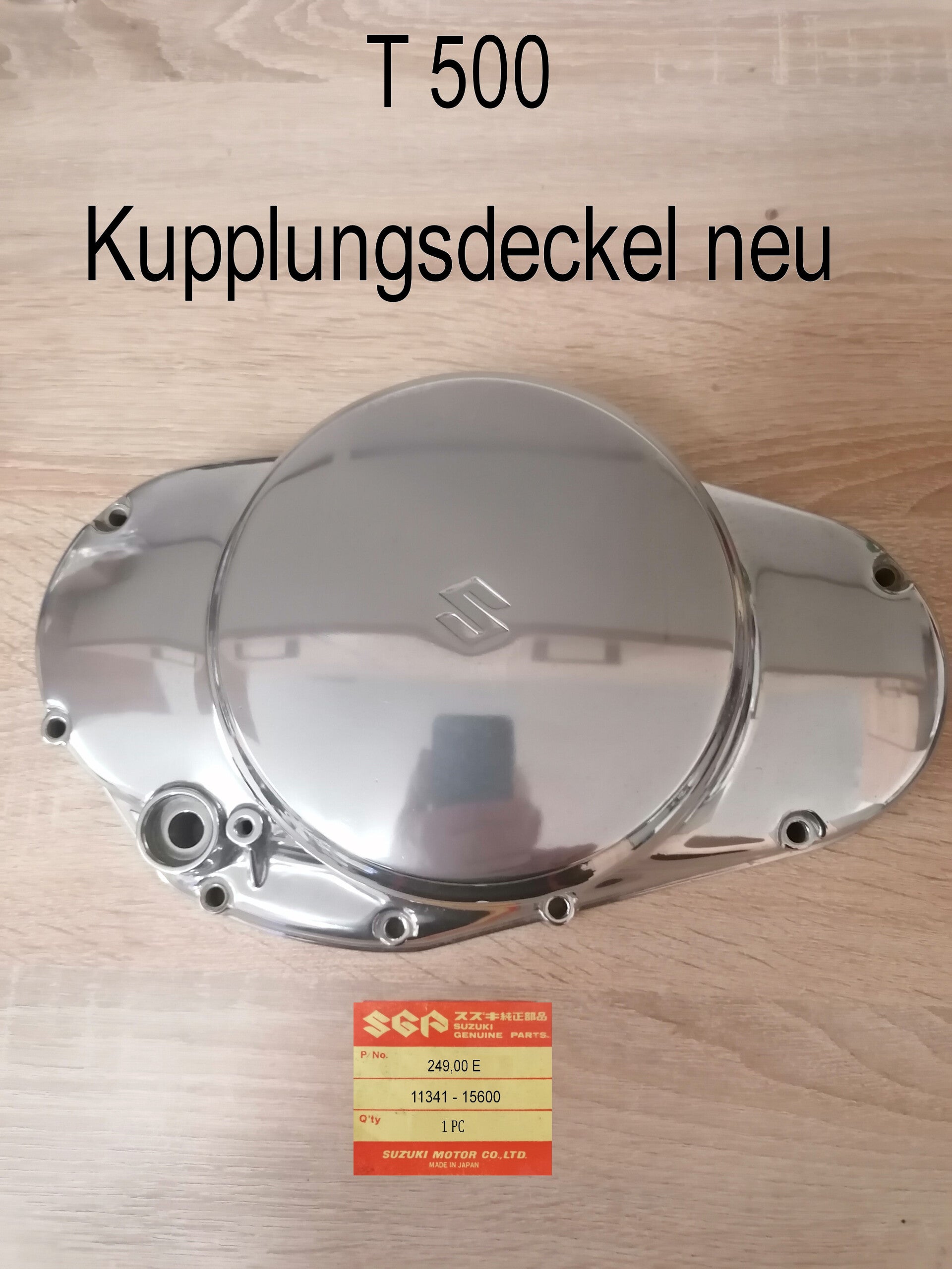 Suzuki T 500 Kupplungsdeckel neu.