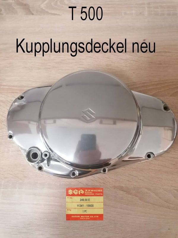 Suzuki T 500 Kupplungsdeckel neu.
