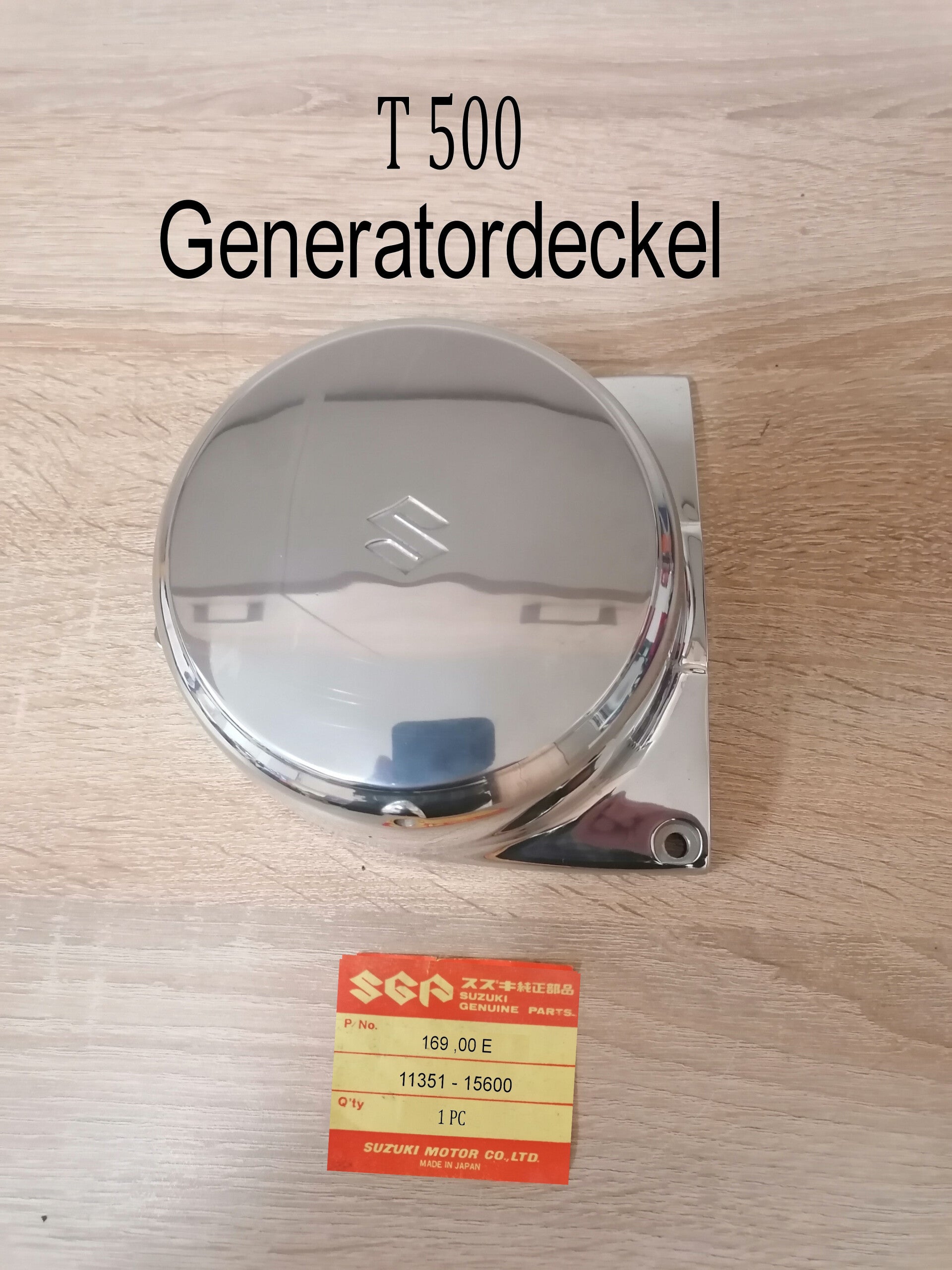 Suzuki T 500 Motordeckel gebraucht.