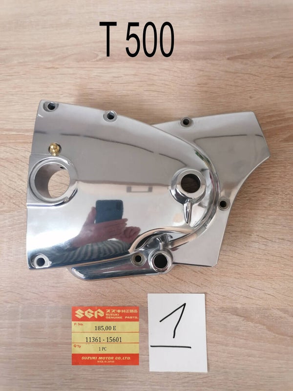 Suzuki T 500 Motordeckel gebraucht.