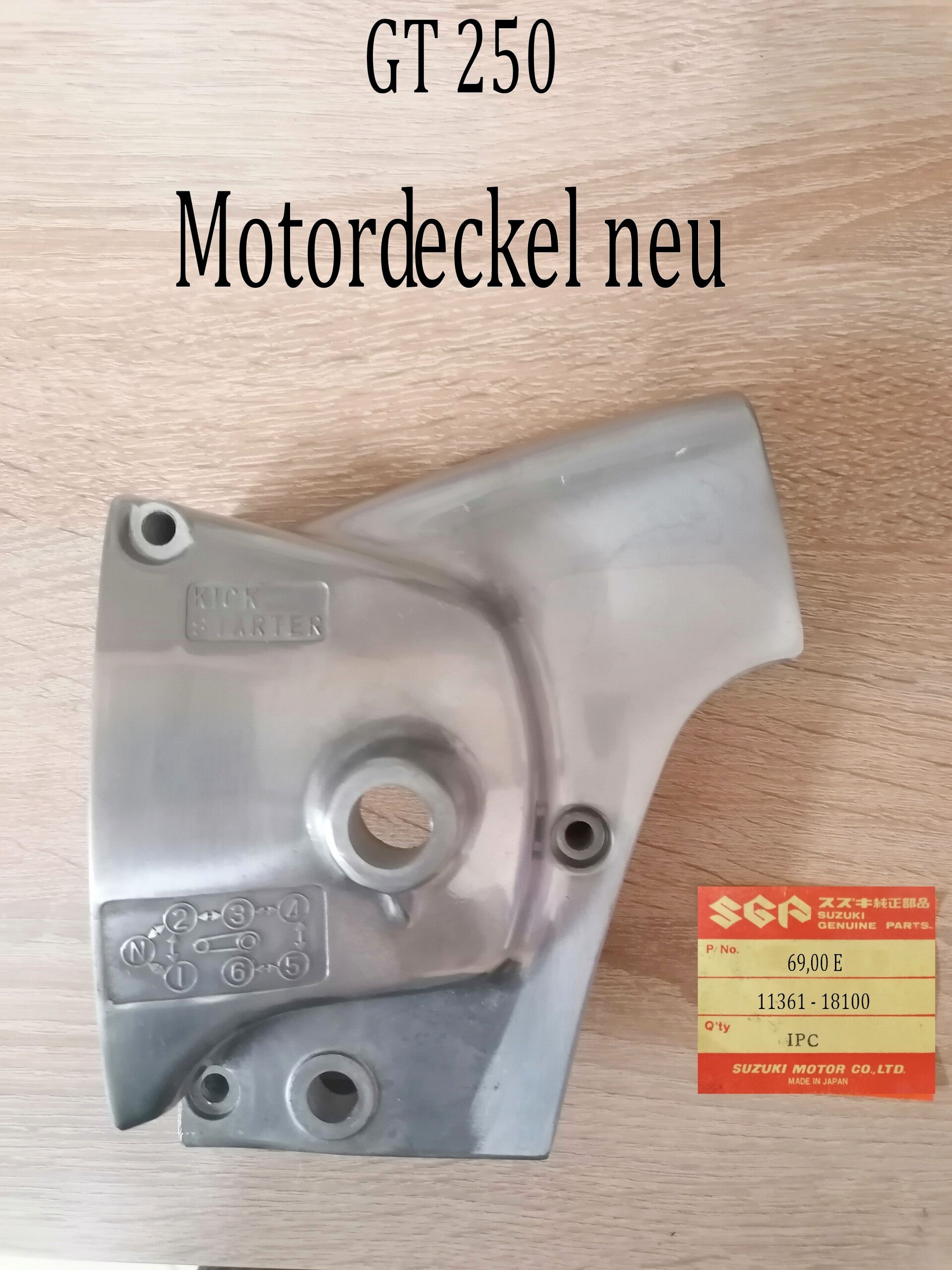 Suzuki GT 250 Motordeckel