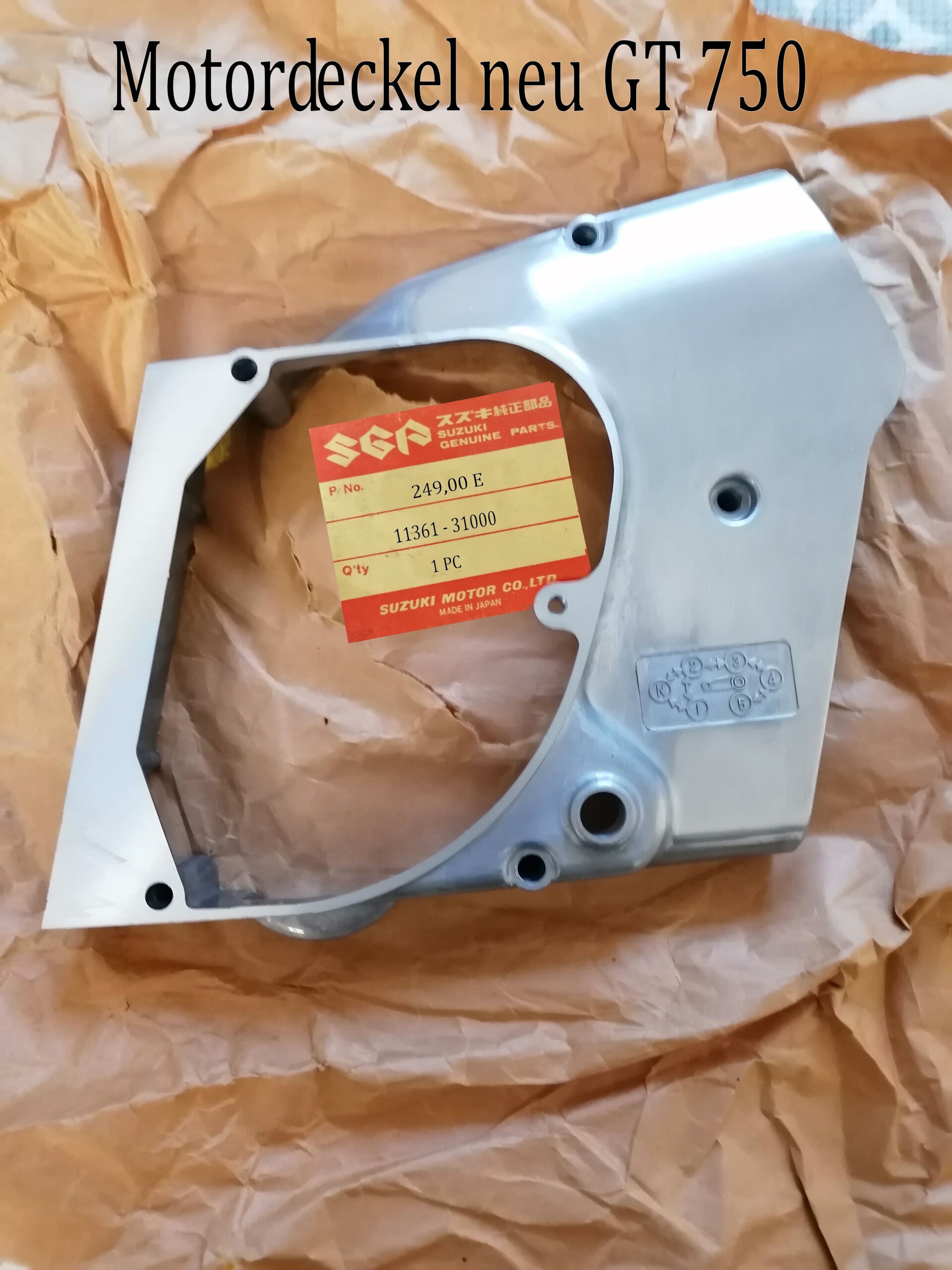 Suzuki GT 750 Motordeckel