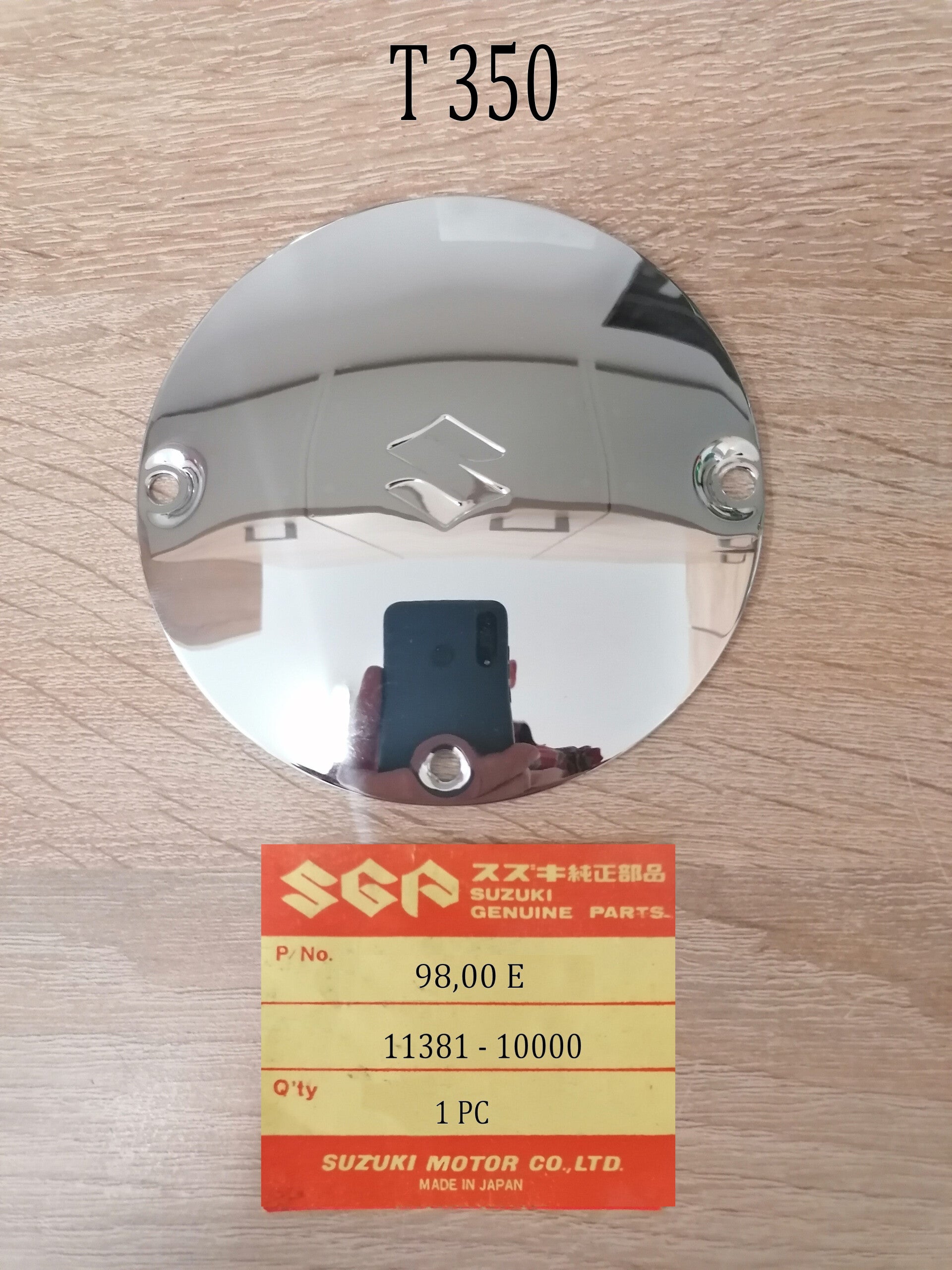 Suzuki T 350 Motordeckel Zündung