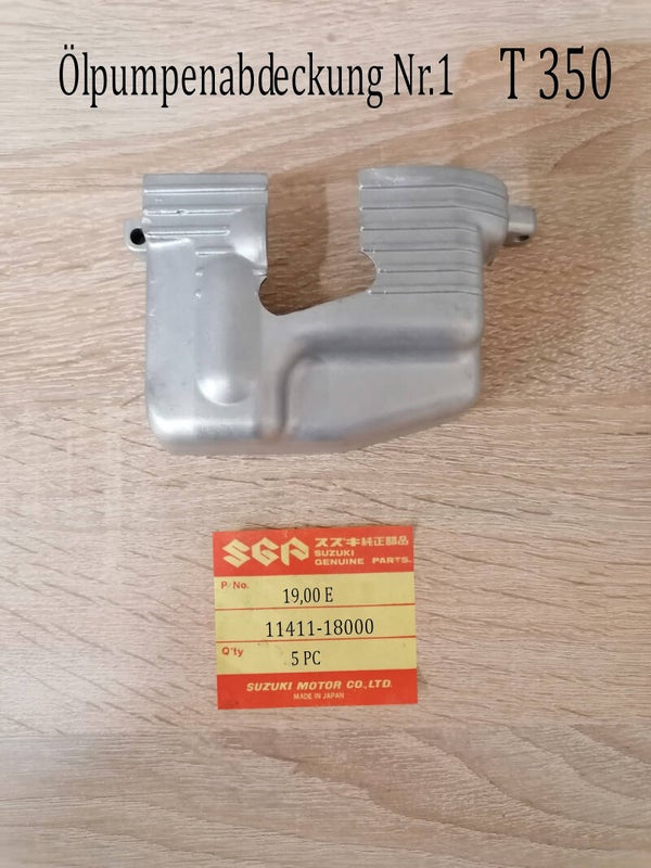 Suzuki T350 Ölpumpenabdeckung