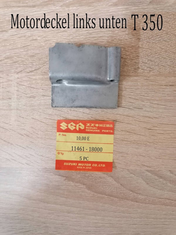 Suzuki T 350 Motordeckel unten gebraucht.