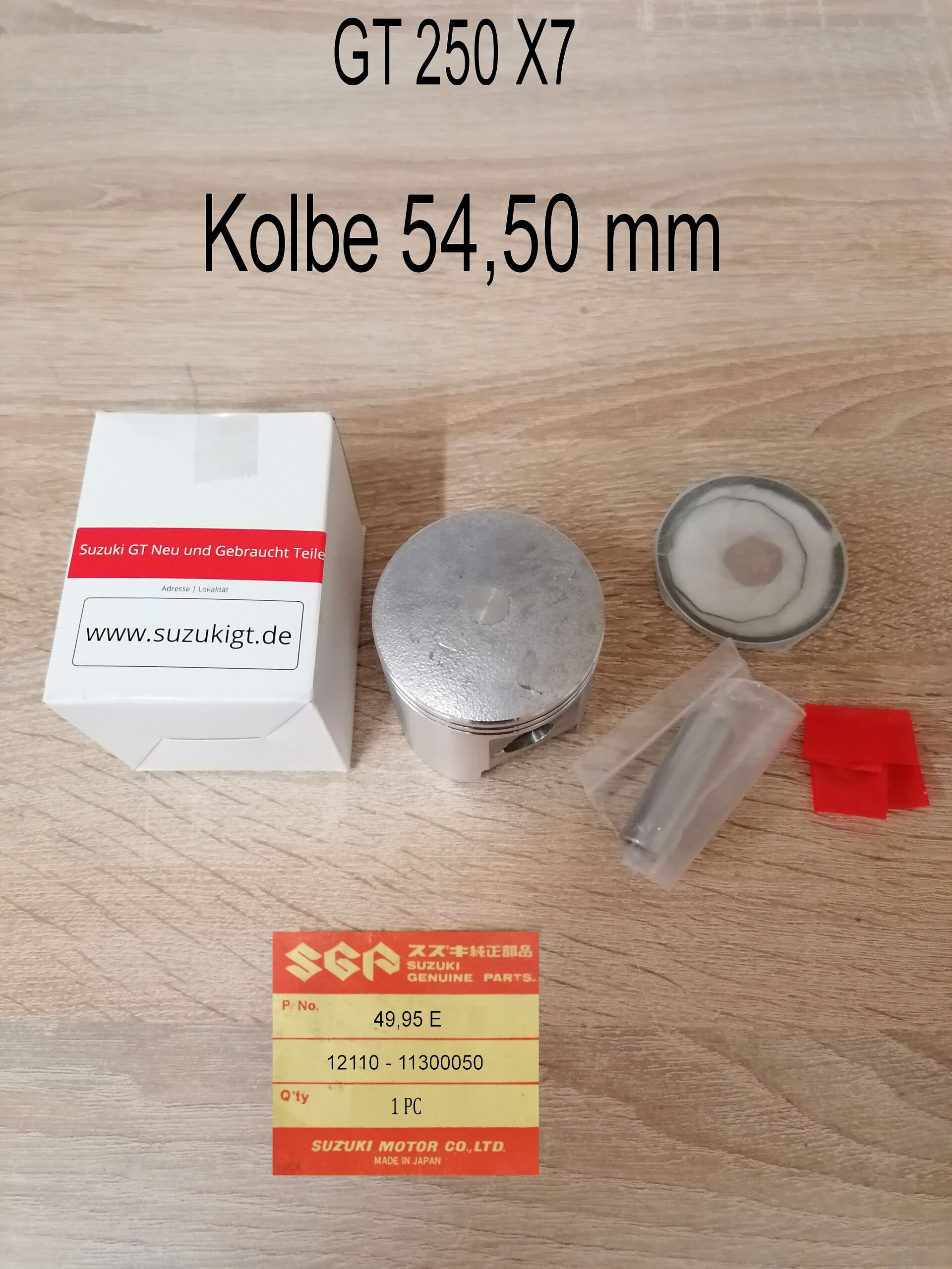 Suzuki GT 250 X 7 Kolben 54,50mm.