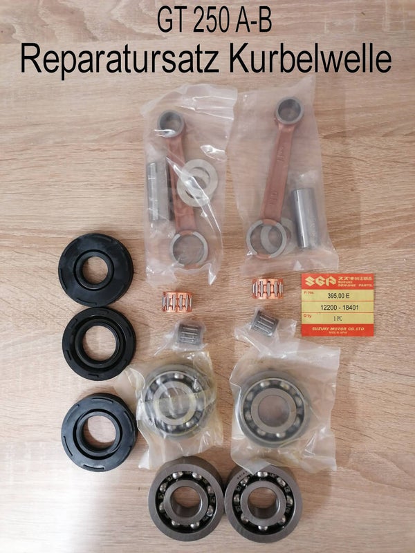 Suzuki GT 250 A-B Reparatursatz Kurbelwelle.