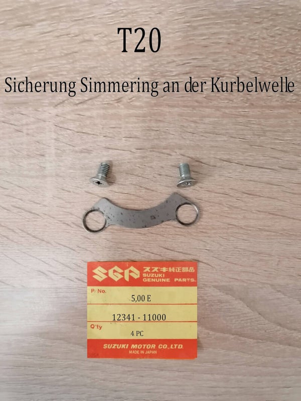 Suzuki T 20 Sicherung Simmering