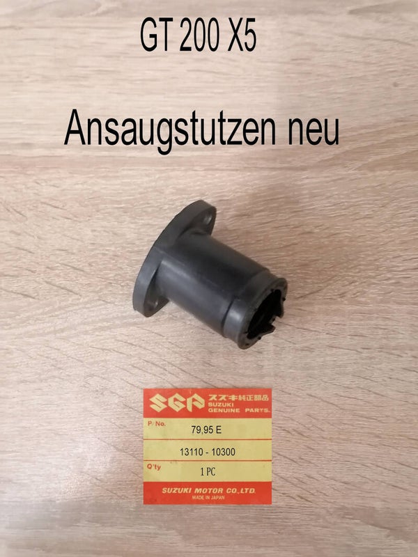 Suzuki GT 200 X5 Ansaugstutzen.
