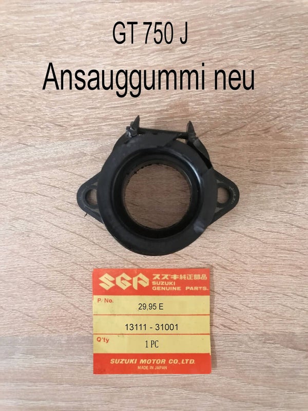 Suzuki GT 750 J Ansauggummi neu.