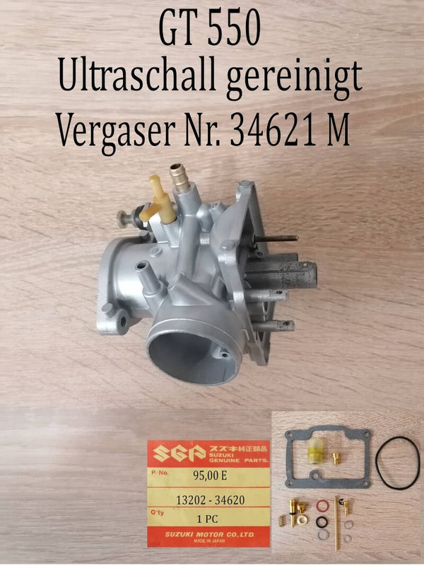 Suzuki GT 550 Vergaser mitte