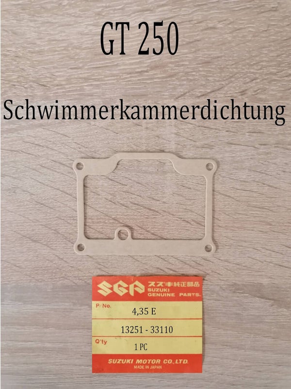 Suzuki GT 250 Schwimmerkammerdichtung