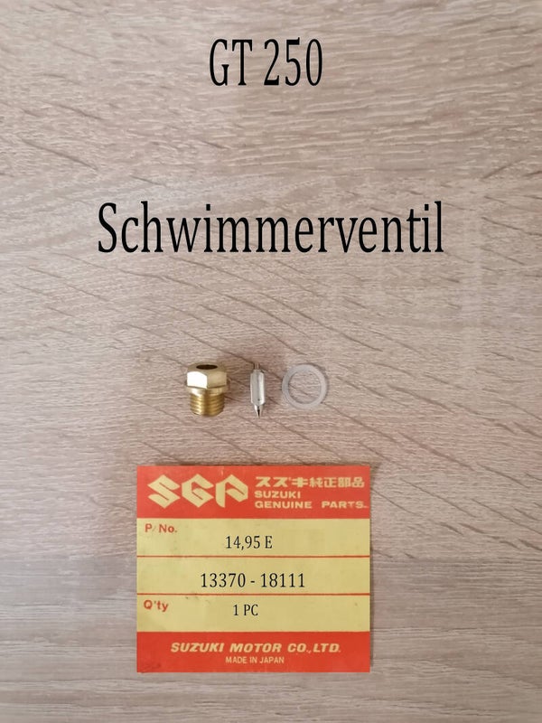 Suzuki GT 250 Schwimmerventil neu.