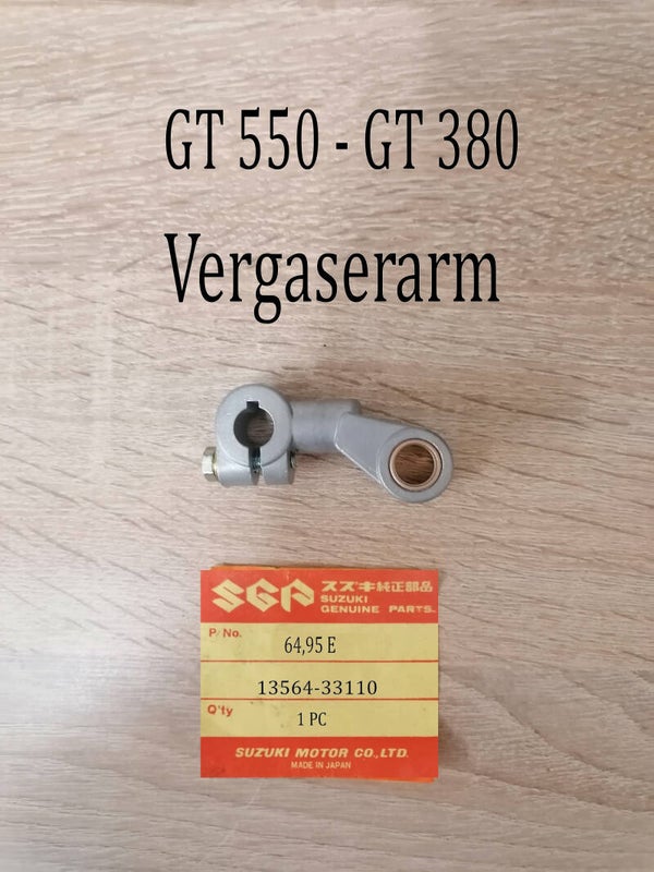 Suzuki GT 550 Hebearm  Vergaserbatterie gebraucht.