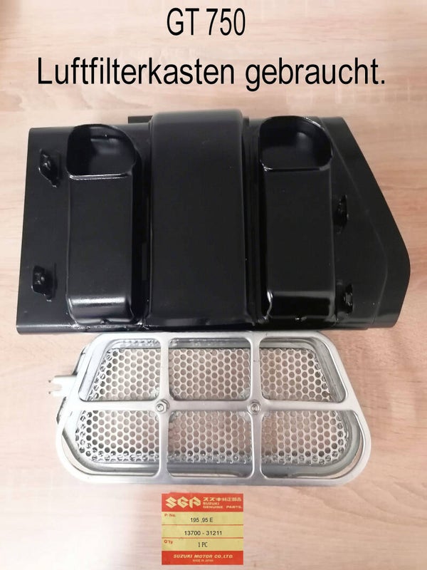 Suzuki GT 750 Luftfilterkasten gebraucht. Differenzbesteuert Nr. 16