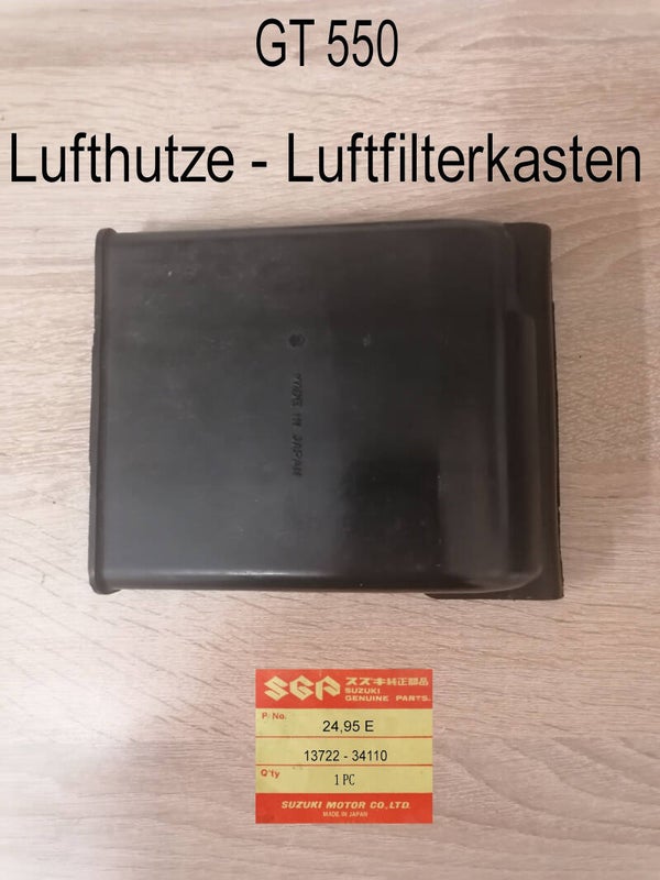 Suzuki GT 550 Lufthutze - Luftfilterkasten gebraucht.