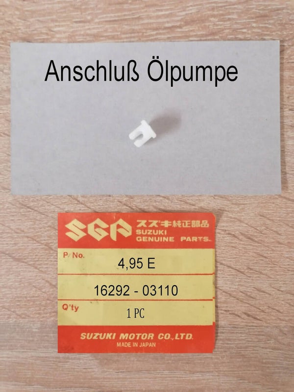 Suzuki GT 750 J+K Anschluß Ölpumpe neu.