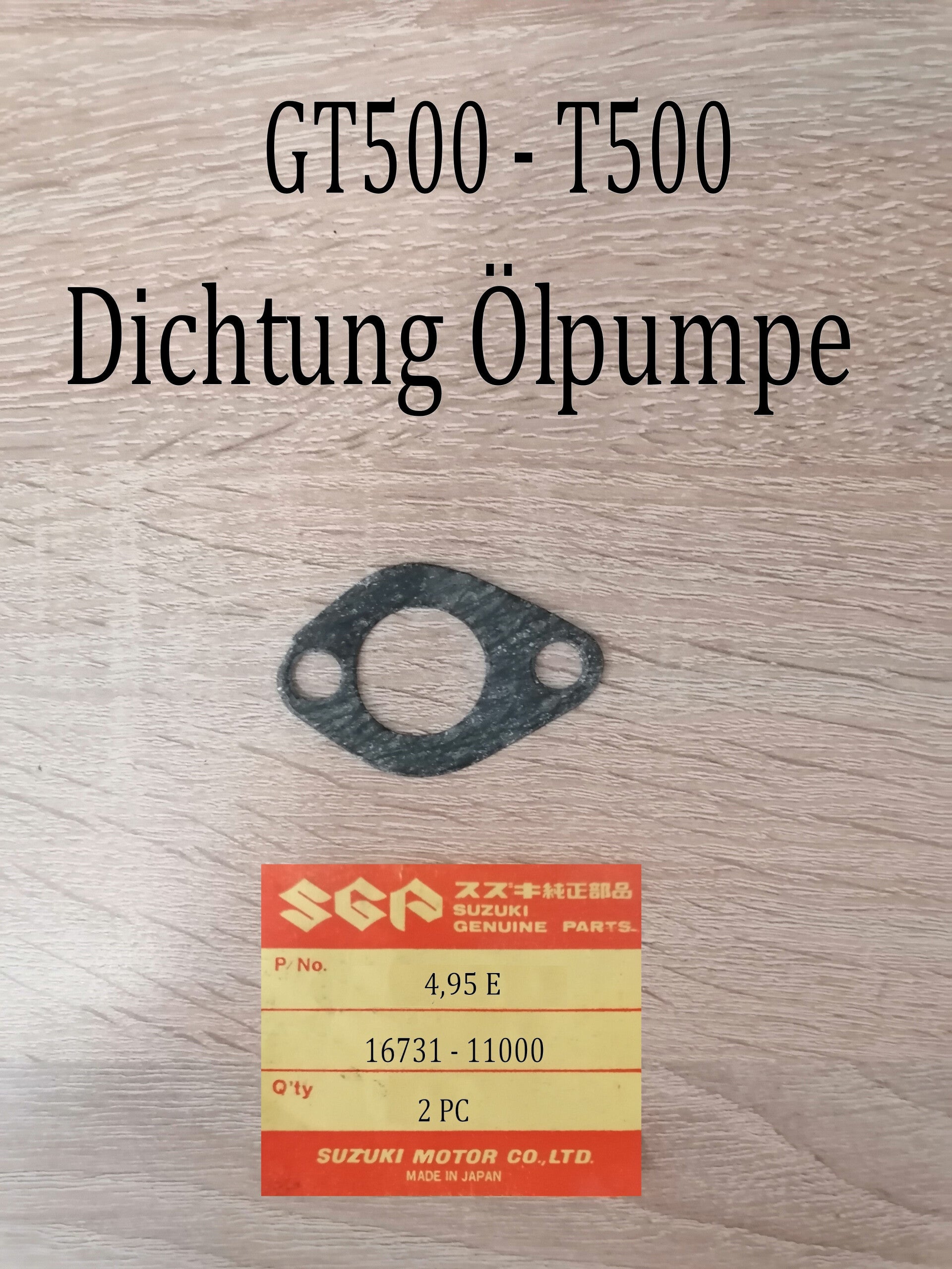 Suzuki GT 500 + T 500 Dichtung Ölpumpe