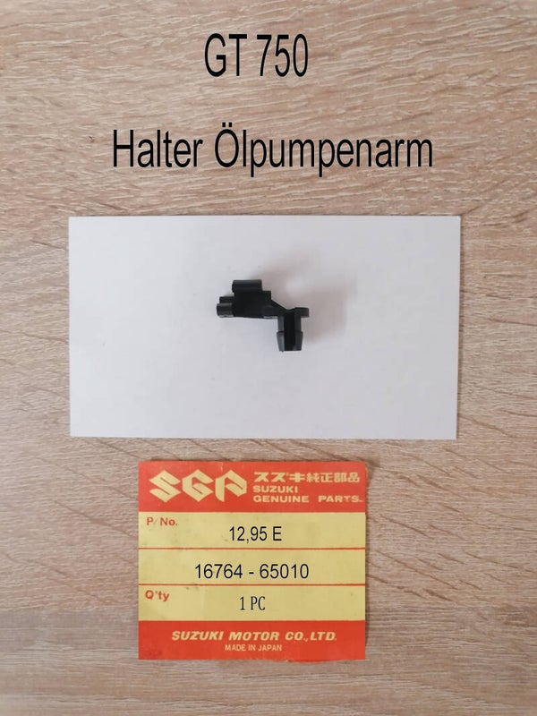 Suzuki GT 750 Halter Ölpumpenarm  neu