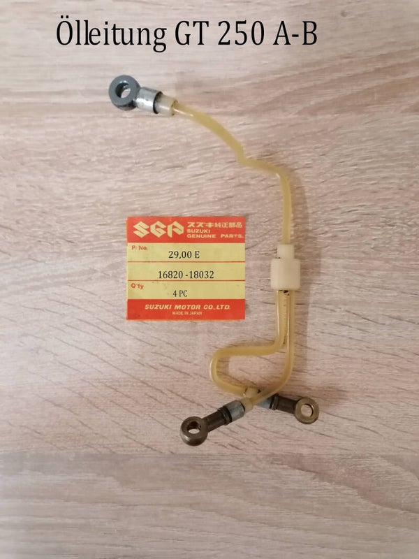 Suzuki GT 250 Ölleitung gebraucht.