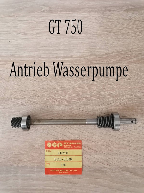 Suzuki GT 750 Antrieb Wasserpumpe gebraucht.