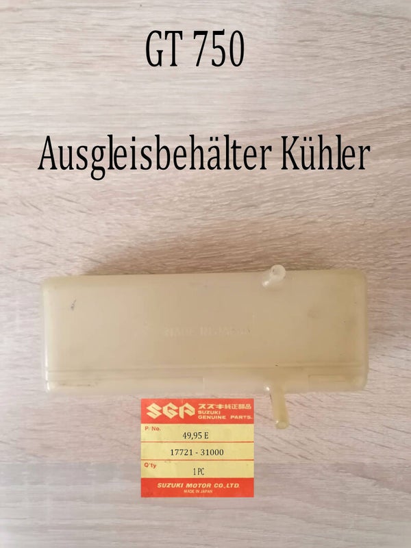 Suzuki GT 750 Ausgleichsbehälter Kühler gebraucht.