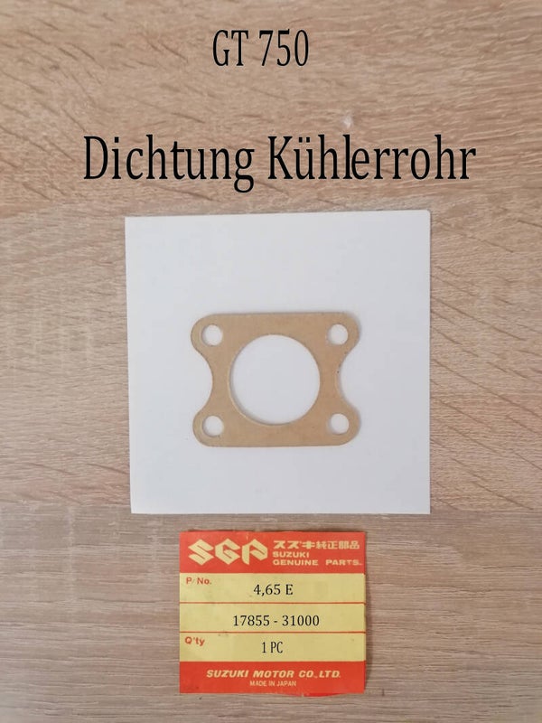 Suzuki GT 750 Dichtung kühlerrohr