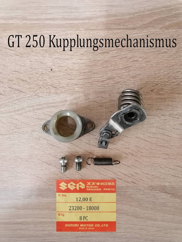 Suzuki GT 250 Kupplungmechanismus gebraucht.