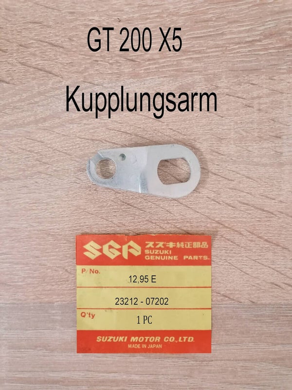 Suzuki GT 200 X5  Kupplungsarm neu.