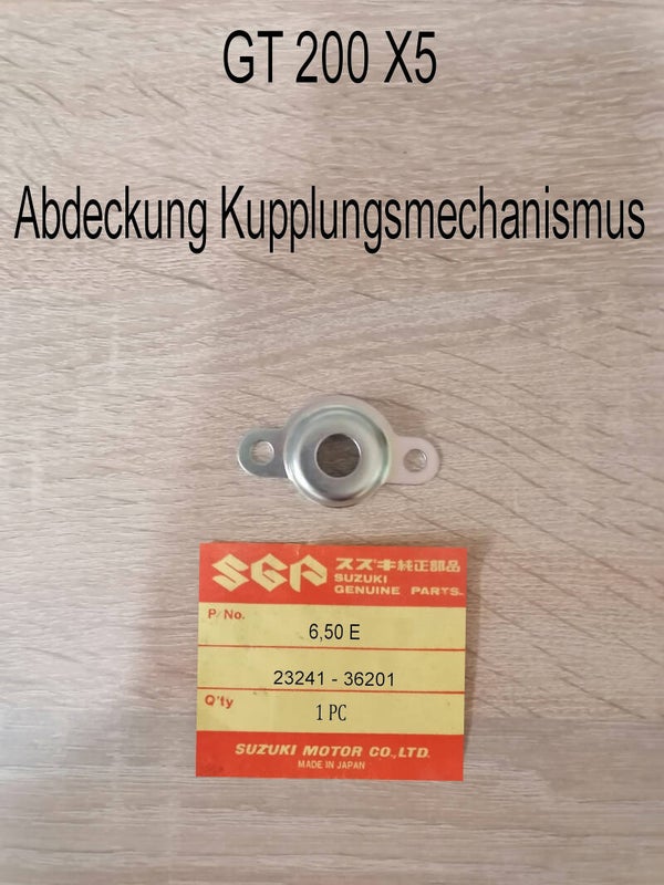 Suzuki GT 200 X5 Abdeckung Kupplungsmechanismus