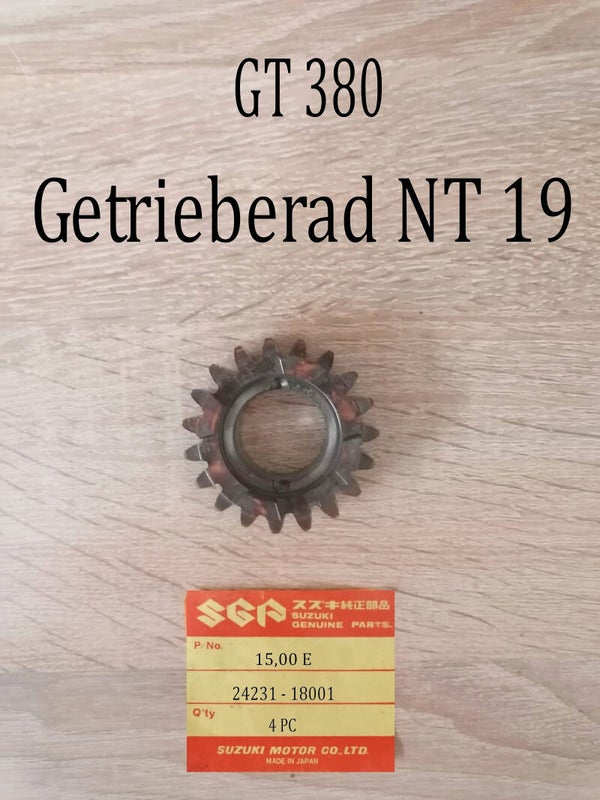 Suzuki GT 380 Gtrieberad NT19