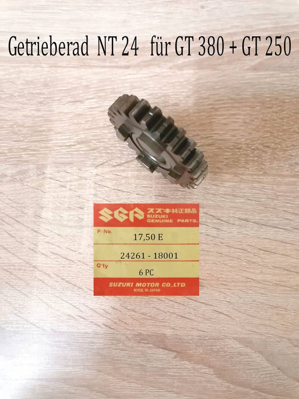Suzuki GT 380 Getrieberad  NT 24