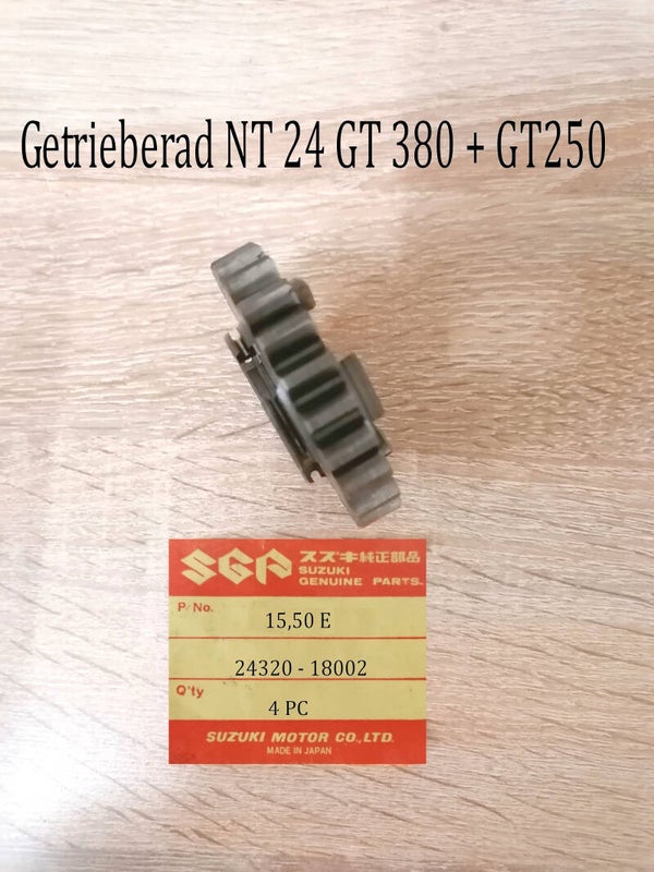 Suzuki GT 380 Getrieberad NT 24