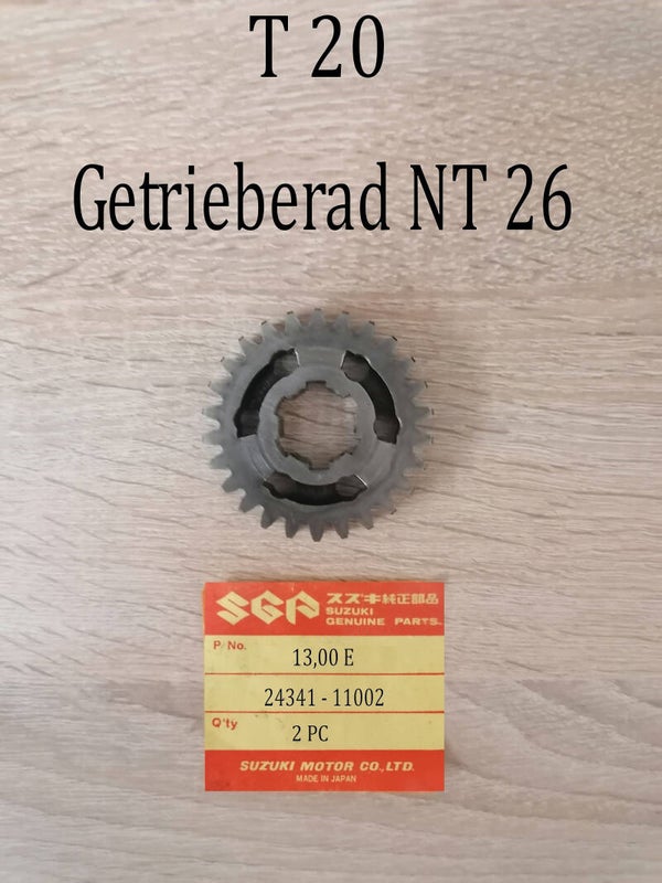Suzuki T 20 Getrieberad NT 26