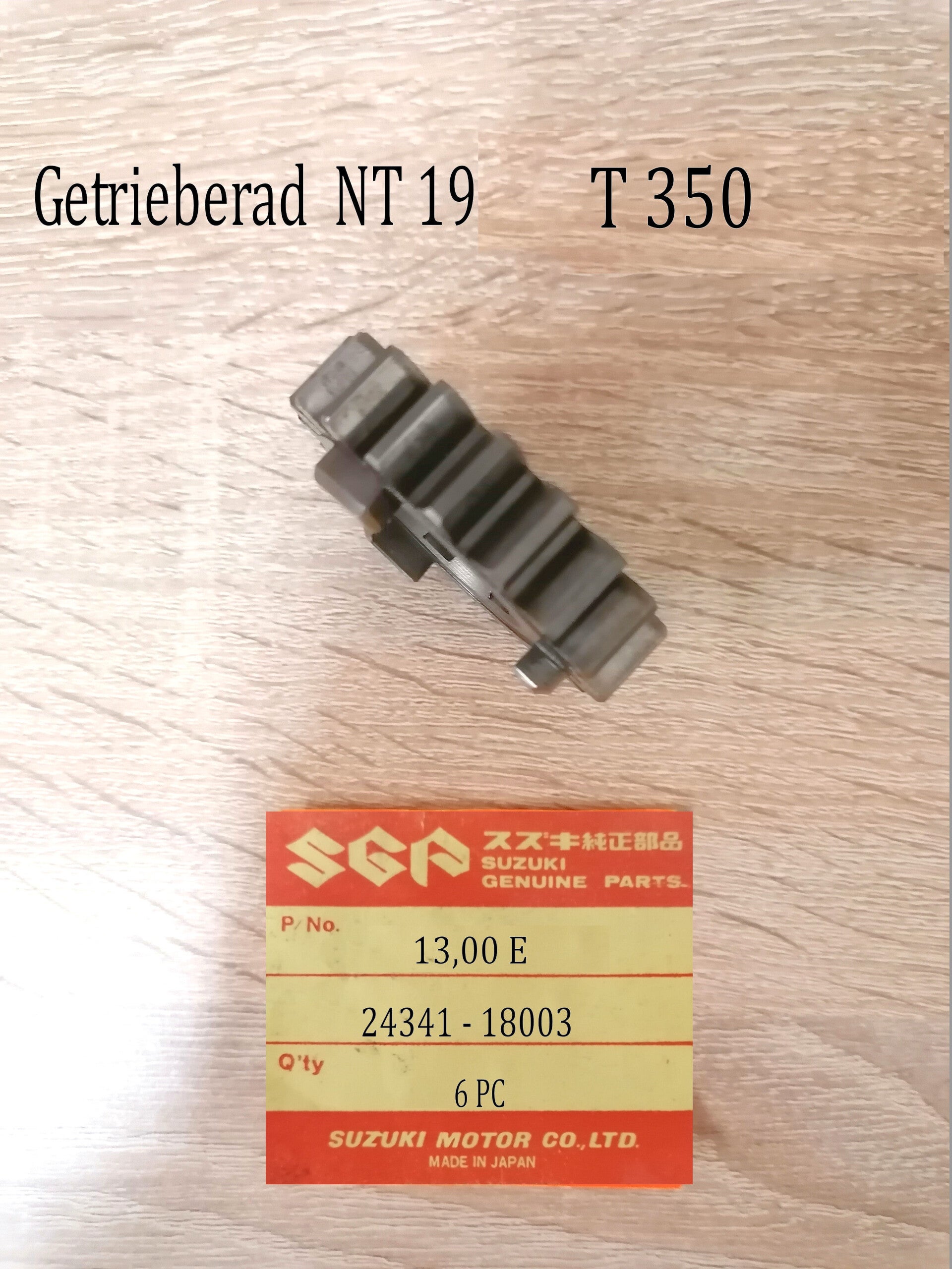 Suzuki T 350 Gerieberad NT 19