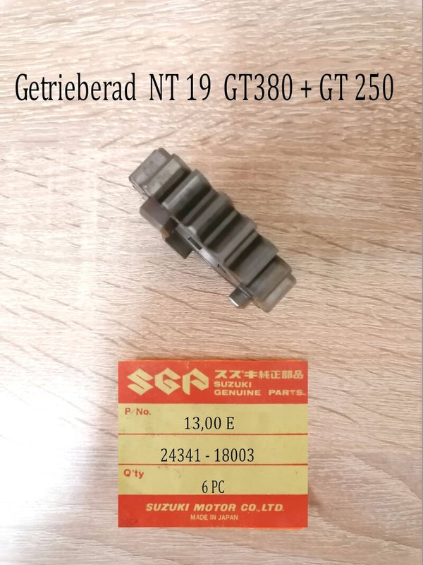 Suzuki GT 380 Getrieberad NT 19