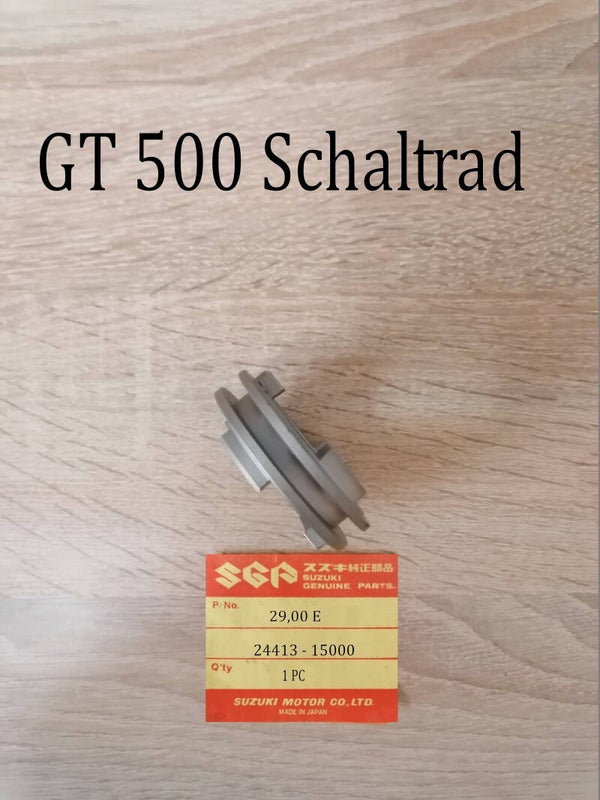 Suzuki GT 500 + T 500 Schaltrad gebraucht.