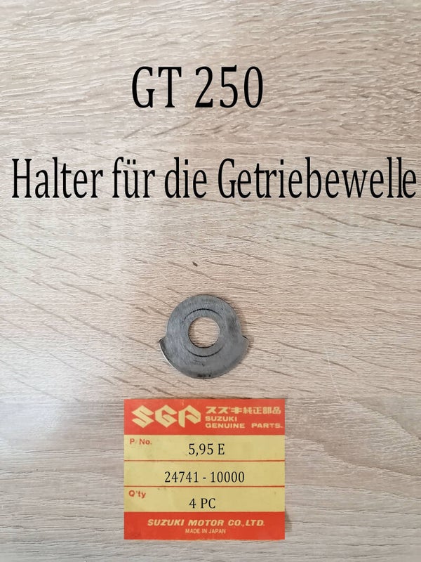 Suzuki GT 250 Halter Getriebewelle gebraucht.
