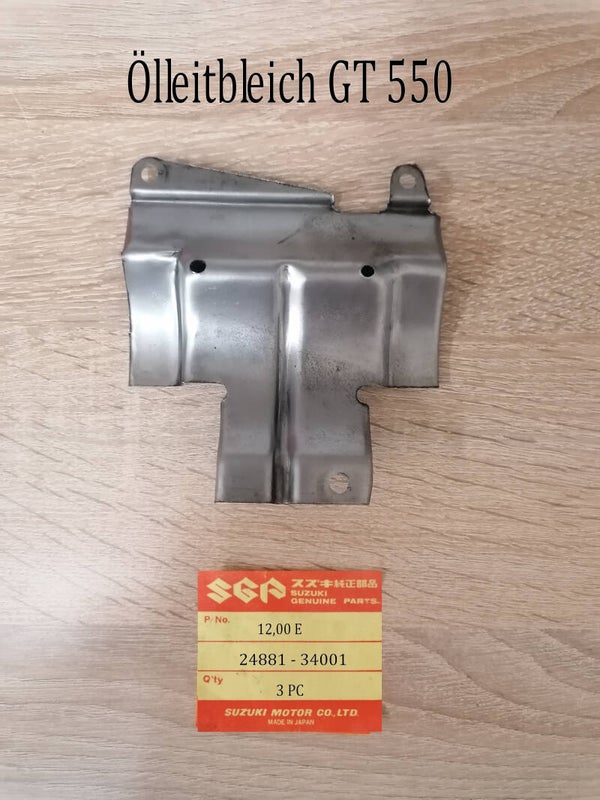 Suzuki GT 550 Ölleitblech