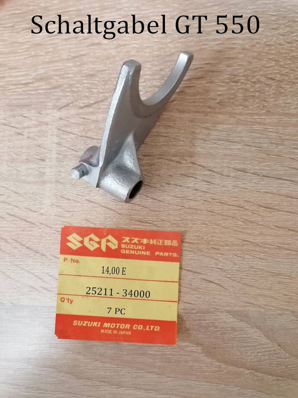 Suzuki GT 550 Schaltgabel gebraucht.