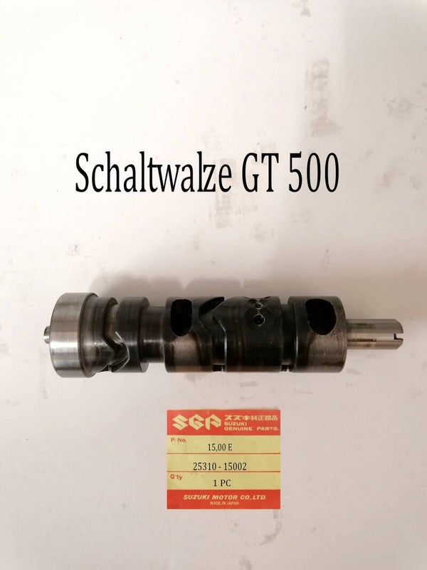 Suzuki GT 500 + T 500 Schaltwalze gebraucht.
